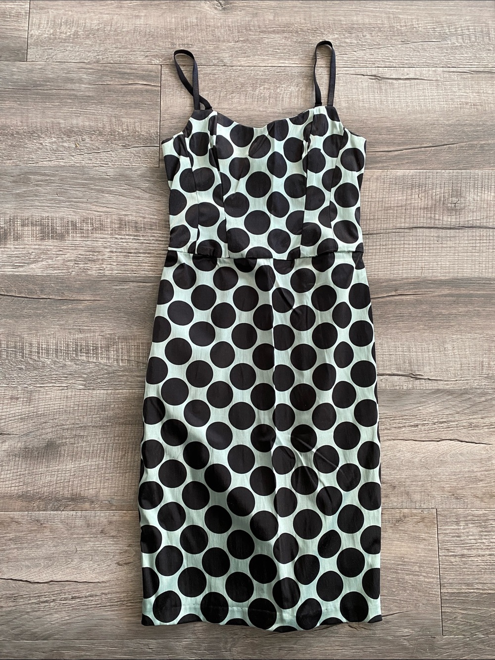 Bar III polka dot dress